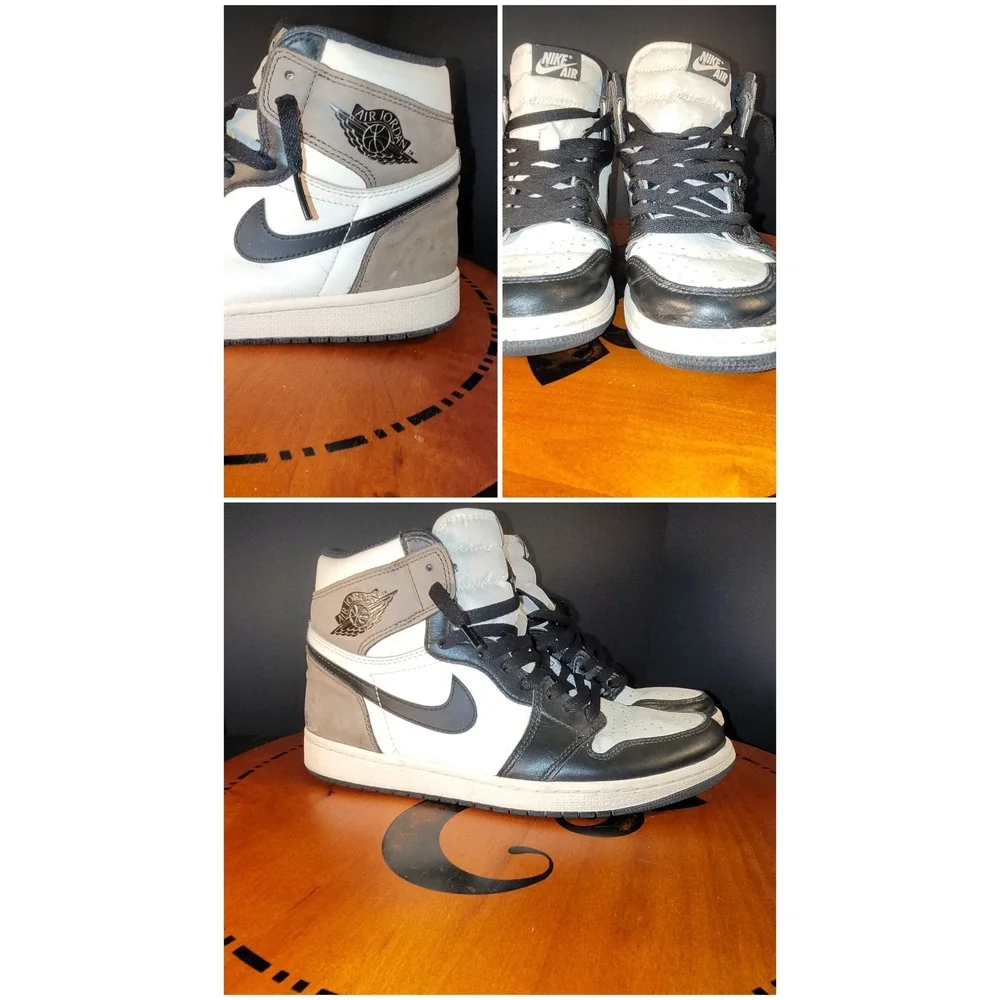 Nike Air Jordan 1 Retro High OG Dark Mocha Sail Black 555088-105 Mens 9.5